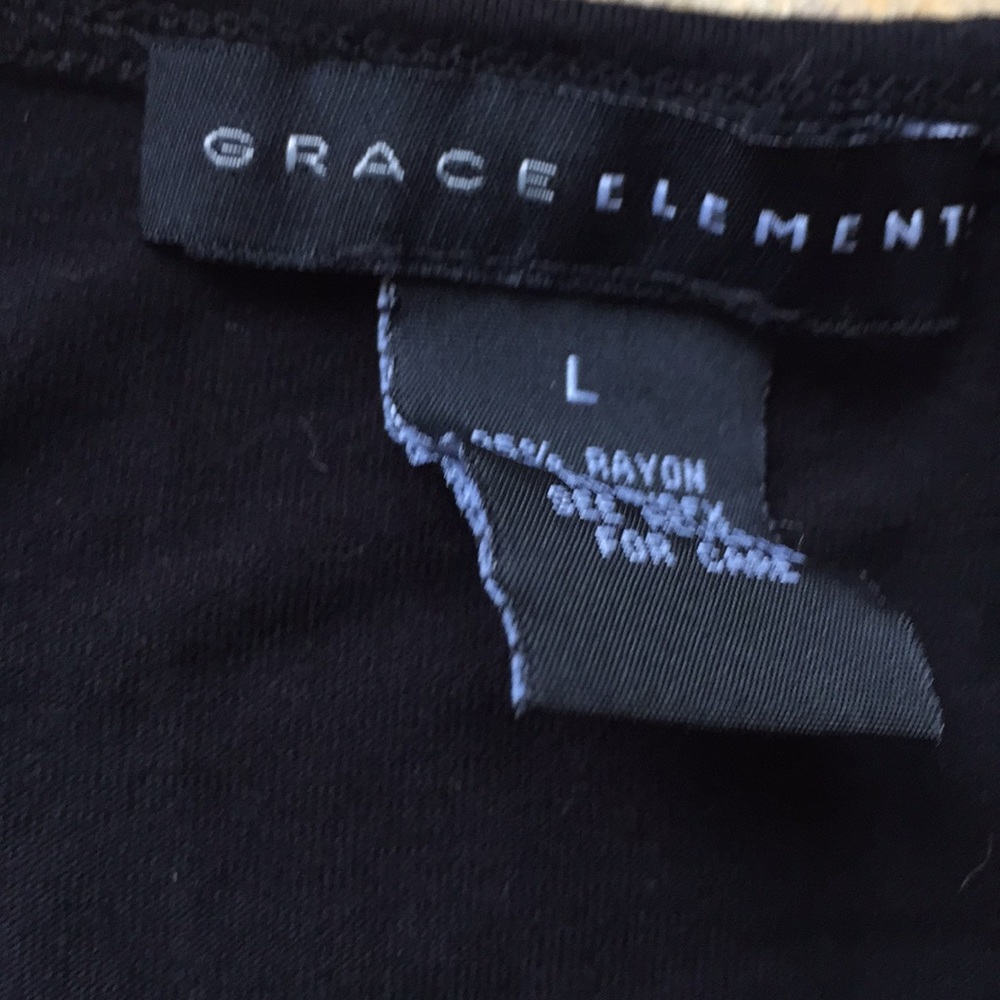 Grace Elements Supersoft/Stretchy Black Scoop-Neck - image 4